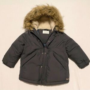 Zara Baby Puffer Coat Size 3-4 Years